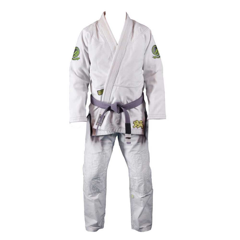 Shoyoroll Batch #6: SuperLite Rev. 2 White BJJ Gi front view