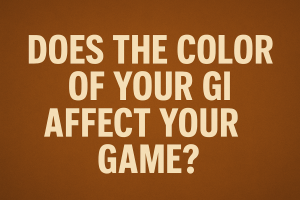 Gi Color Impact on Your Game BJJ fighters wearing different colored gis.